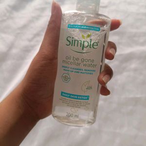 Simple Oil Be Gone Micellar Water