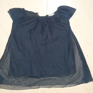 Navy Blue Top