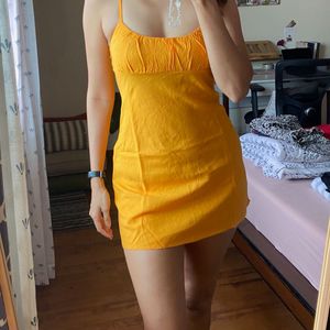 Bershka Mini Summer Dress 🧡