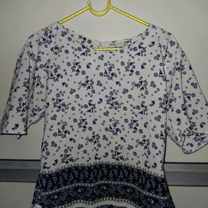 Floral Print Top