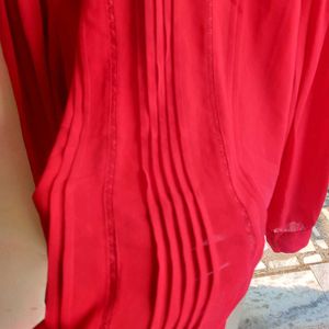 Fire Red Zara Top