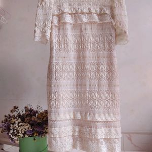 Lace Shift Dress