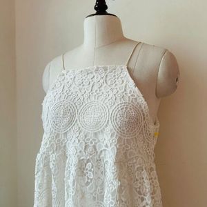 Audrey White Women dress