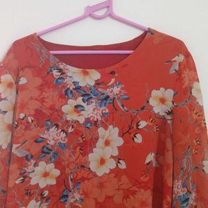 Orange Top Xxl ALine New Like