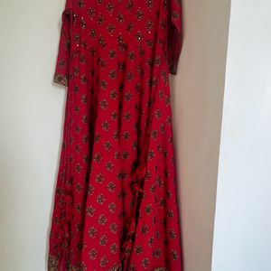 Floor Length Ethnic Gown/dress