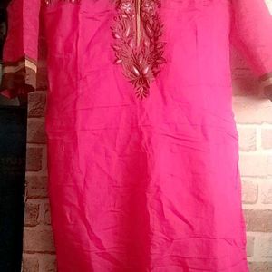 Pink Anarkali