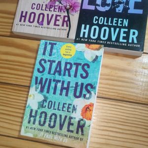 It Ends With Us Combo 3 Books By Colleen Hoover