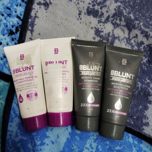 3 Bblunt Minis Combo - Shampoo And Conditioner