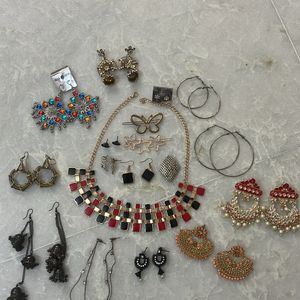 Combo Necklace And Earrings