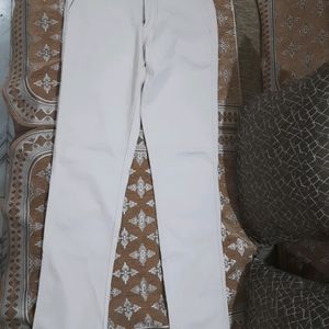 Cream Color Pant - Shoppers Stop