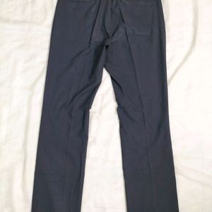 Mens Navy Blue Formal Pant