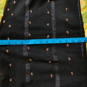 Black Kurti With Plazzo