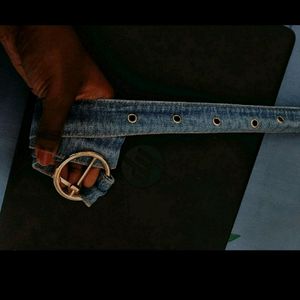 Zudio Jean With Denim Belt