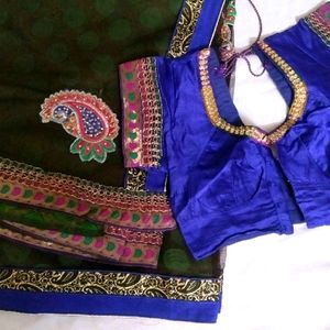 Peacock Saree For Any Function