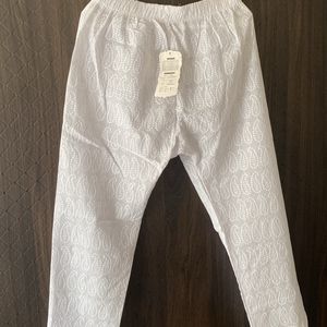 White Chiken Work Trousers