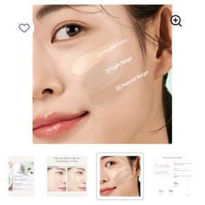 Korean Cushion Foundation Shade- 21:Light Beige