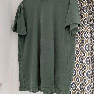 Combo Of 3 L Size Tshirt (Black,Yellow,Olive)