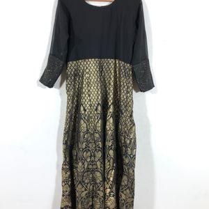 Black Printed  Dresses(Women’s)