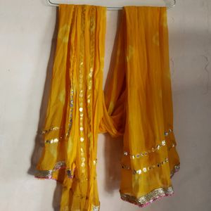 Beautiful Yellow 🟡 dupatta