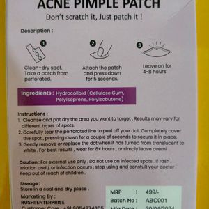 Pimple Patch