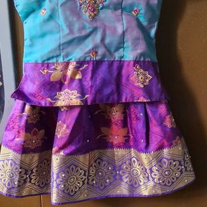 Tradisional Dress For Baby Girl/ Pavada Chatta