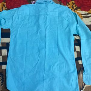 mens sea green shirt new not used