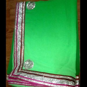 Double Colour Saree