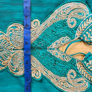 Anarkali Kurta Set Teal