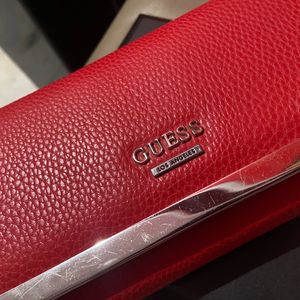 ORIGINAL GUESS RED WALLET