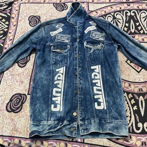 Distressed Demin Jacket