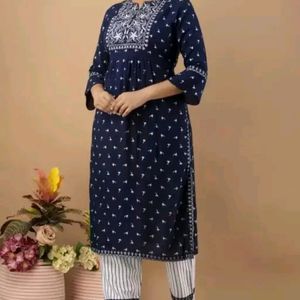 🆓 Delivery 🚚 🆕 M Size Kurta Pant Set Women