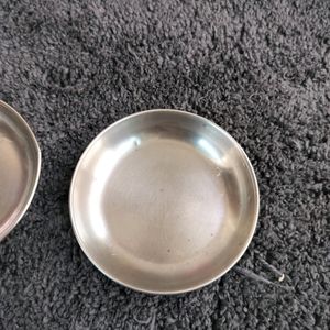 Pair Of Steel Half Plates