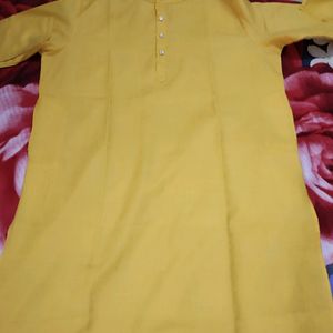 🟡yellow  Kurta For Men/ Boys