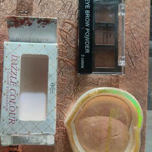 All Over Glow Baked Highlighter And Eyebrow Powde