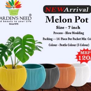 Melon Pots (Pack Of 5)