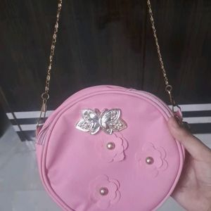 Pink Hanging Bag for Girls