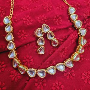 Sleek Kundan Choker Sets