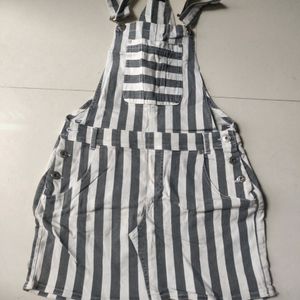 Striped Dungaree/Overalls