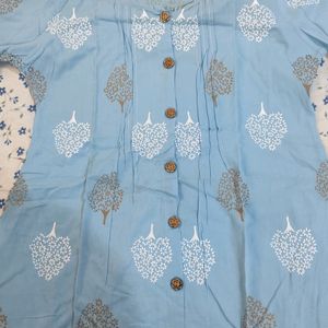 Sky Blue Tunic /Top