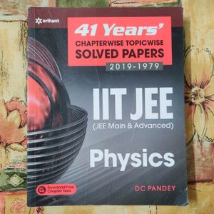 DC pandey Physics Book- IIT JEE