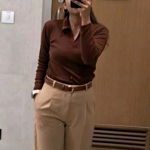 Brown College Wear Top