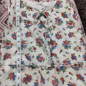 White Floral Frock For Girls  (❗PRICE DROP❗)