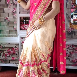 New Net Saree