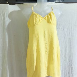 MINI YELLOW DRESS