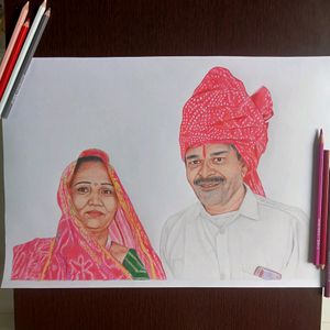 Colour Pencil Portrait