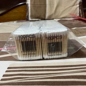 Cotton Swabs Earbuds Pack Of 20 Each 100