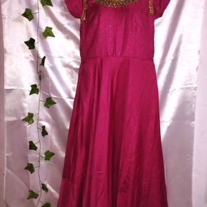 Pink Ethnic Gown