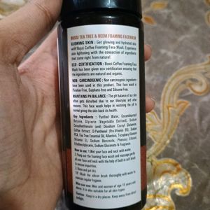 Bussi Coffee Brightening Foaming With Silicon Face