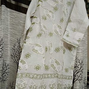 Chikankari Kurti Bought From Lucknow