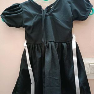 Black frock for Baby Girl(0-12month)
